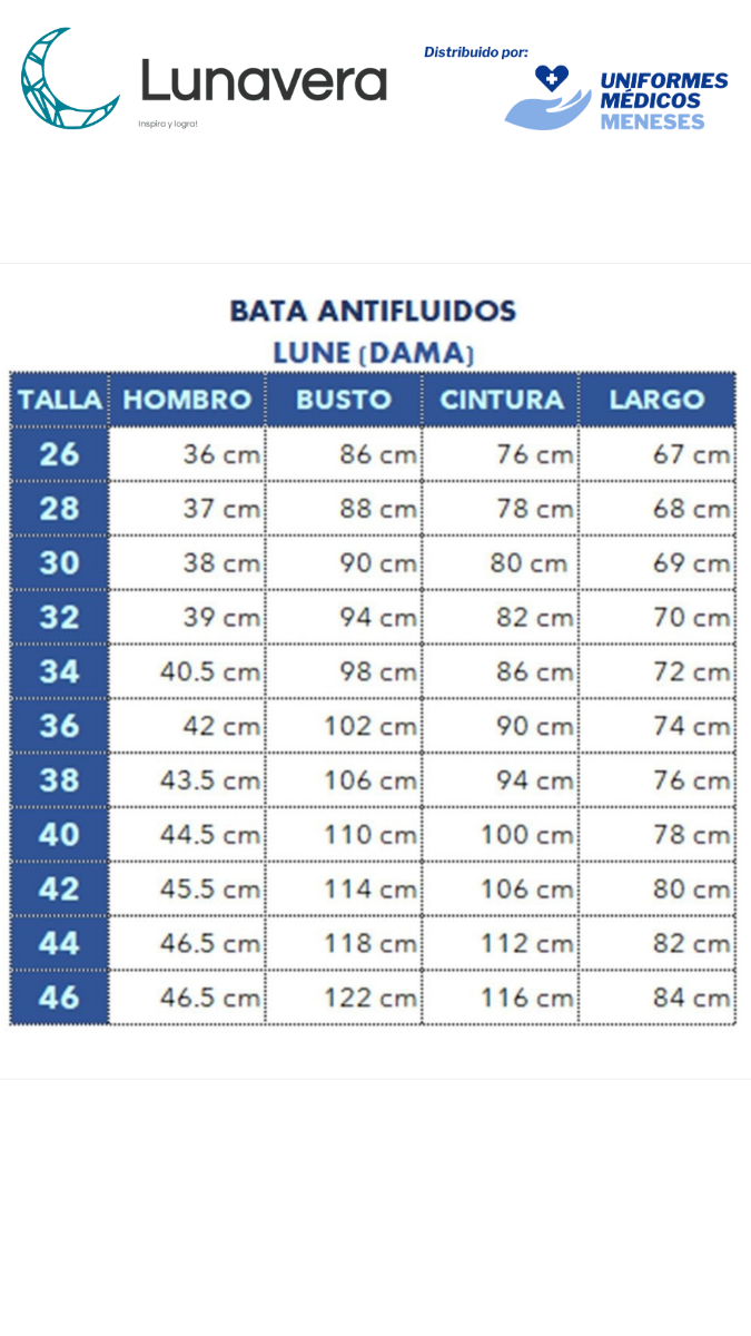 Bata Medica Mod. Luna