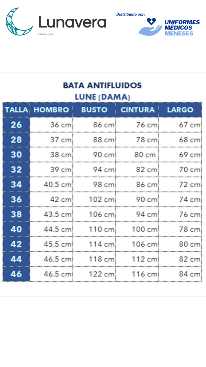 Bata Medica Mod. Lune